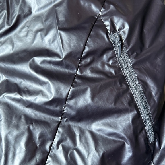 Anthropologie Pilcro Blue Quilted Shine Puffer Vest Women’s Sz Medium - Picture 4 of 10